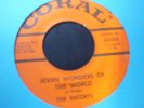 THE ESCORTS: Gloria / Seven Wonders Of The World 45 DOO WOP Coral 62302
