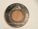 ORIGINAL NORTHERN SOUL 45-H.B.BARNUM-IT HURTS TOO MUCH TO CRY