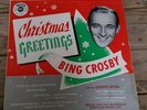 Bing Crosby Christmas Greetings Decca LP 33 1/3 RPM Record Andrews Sisters