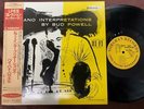 MINT  BUD POWELL PIANO INTERPRETATIONS NORGAN POJJ-1523 OBI MONO JAPAN Vinyl LP