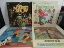 5-LP'S-LOT-CHILDREN-MUPPET SHOW-PLAY AWAY-PINOCCHIO-ROBIN HOOD(NEW)-NANCY