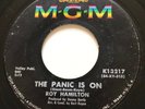 NORTHERN SOUL Roy Hamilton THE PANIC IS ON MGM 45 rare