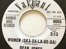 NORTHERN SOUL POPCORN Dean Jones WOMEN (SKA-DA-LA-DE-DA) Valiant 45 rare EX