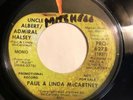 PAUL & LINDA McCARTNEY   UNCLE ALBERT / ADMIRAL HALSEY   APPLE PRO-6278 “PROMO”