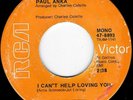 NORTHERN SOUL - PAUL ANKA - I CAN'T HELP LOVING YOU - RCA RI -
