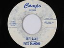 Funk Mod/Deep Soul 45 - Fats Diamond - Hey  Baby - Campo - VG+ mp3 - obscure