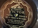 Victor 20844 Ernest Stoneman WASHED IN THE BLOOD 78 rpm BRISTOL SESSIONS 1927 E