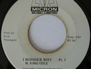 Islands Soul W. KING COLE I Wonder Why Part 1 / Part 2 EX Crossover Micron