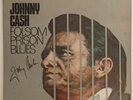 SIGNED JOHNNY CASH ALBUM Folsom Prison Blues - Autographed  Pickwick JS 6114