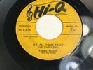 Farris Wilder Hi Q 11 Haunting Dreams Vg- Rare 45 Its All Your Fault