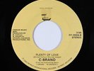 Modern Soul Boogie 45 - C-Brand - Plenty Of Love/Wired For Games - Detroit - VG+