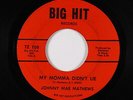 Funk/Deep Soul 45 - Johnny Mae Matthews - My Momma Didn't Die - Big Hit VG+ mp3