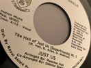 JUST US - The Hall Of Just Us / BOOGIE MODERN SOUL RARE  45” 7”