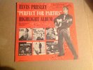 ELVIS PRESLEY EP PERFECT FOR PARTIES PS LOVE ME RCA Victor  PROMO VG