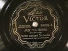 JAZZ VICTOR CONCERT ORCHESTRA Jazz Nocturne VICTOR 24028  E+