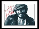 ULTRA COOL - BRUCE SPRINGSTEEN - ROCK LEGEND - AUTHENTIC HAND SIGNED AUTOGRAPH