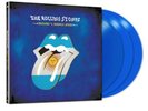 THE ROLLING STONES - BRIDGES TO BUENOS AIRES 3 LP VINYL BLUE TRANSPARENT FRENCH