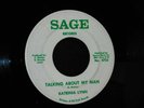 KATRINIA LYNN Rare Detroit R&B Soul Northern 45 TALKING ABOUT MY MAN Sage HEAR