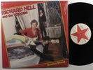 RICHARD HELL & THE VOIDOIDS Destiny Street RED STAR LP VG++ SHRINK