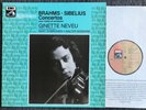 EMI HMV PM 322 Neveu Dobrowen Süsskind Brahms Sibelius Concertos