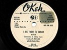 R&B - SUGAR-TONES on E- 1953 Okeh 6992 Promo - I Just Want To Dream