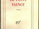 MOULOUDJI LE PETIT VAINCU RARISSIME LIVRE Edition originale 1963 AVEC DEDICACE