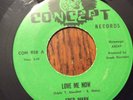 Fred Mark THREW THE KEY AWAY / Love Me Now CONCEPT 928 Northern Soul Sound