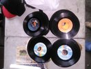 various  artist and genres 45's records mint condition
