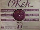 BIG BILL BROONZY OKEH 6427 DOUBLE TROUBLE ALL BY MYSELF BLUES 78 RPM RECORD NICE