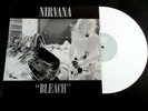 NIRVANA   BLEACH  -   WHITE VINYL  -  ORIGINAL TUPELO 1989 PRESSING OF ONLY 300
