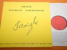 Furtwangler Society Societé Badura-Skoda Bach Mozart Live French Private 2LP NM