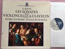 PIERRE FOURNIER & RUZICKOVA Bach Cello ORIG Erato stereo STU 70812 FRA-1973 NM