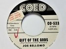 Joe Bellomo Tu Solo Tu / Gift Of The Gods promo on COED 45rpm 7
