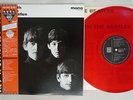 BEATLES WITH THE EMI/ODEON EAS-70131 Japan OBI MONO CLEAR RED WAX VINYL LP