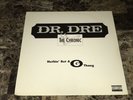 Dr Dre Rare Nuthin But A G Thang 12” Vinyl Record 1992 Press Snoop Dog The D.O.C