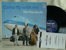TRIO PIM JACOBS Come Fly With Me SIGNED DUTCH PIANO EURO JAZZ KLM only vinyl LP