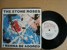 THE STONE ROSES .. p/s I WANNA BE ADORED  b/w WHERE ANGELS PLAY ..ORE 31 ..1991