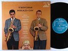 Bill Perkins & Richie Kamuca - Tenors Head-On LP - Liberty LRP 3051 Mono DG VG+