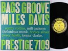 Miles Davis - Bags' Groove LP - Prestige - PR 7109 Mono DG RVG VG+