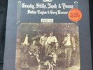 Crosby, Stills, Nash & Young Deja Vu;  White Label Promo in rare Mono format