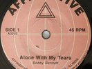 BOBBY BENNETT Alone With My Tears / LESLIE UGGAMS A Fortune In Pennies EX Rare