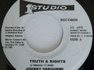 Reggae JOHNNY OSBOURNE Truth & Rights / Let Me In EX/M- Studio 1