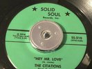 NORTHERN / SWEET SOUL — The Citations  - “Hey Mr Love” - Solid Soul