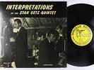 Stan Getz Quintet - Interpretations LP - Norgran - MG N-1000 Mono DG VG+