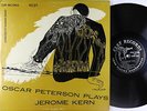 Oscar Peterson - Plays Jerome Kern LP - Clef David Stone Martin Mono DG VG++