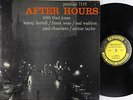 Jones/Burrell/Wess - After Hours LP - Prestige - 7118 Mono DG RVG 446 W 50th