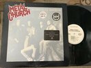 Metal Church: Blessing in Disguise LP Audiophile Quality Promo Hype Sticker Rare