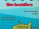 THE BEATLES EP Spain 1966 Yellow submarine +3