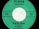 MANUEL & THE RENEGADES * Rev-Up * PIPER * Rare US Orig. SURF 45 * MP3
