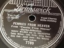 BILLIE HOLIDAY & Teddy Wilson : PENNIES FROM HEAVEN / THAT'S LIFE I GUESS 78.rpm